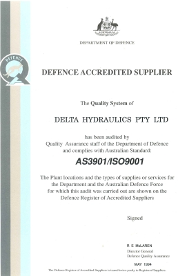 Defence Accredited Supplier